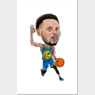 Steph Caricature Posters and Art